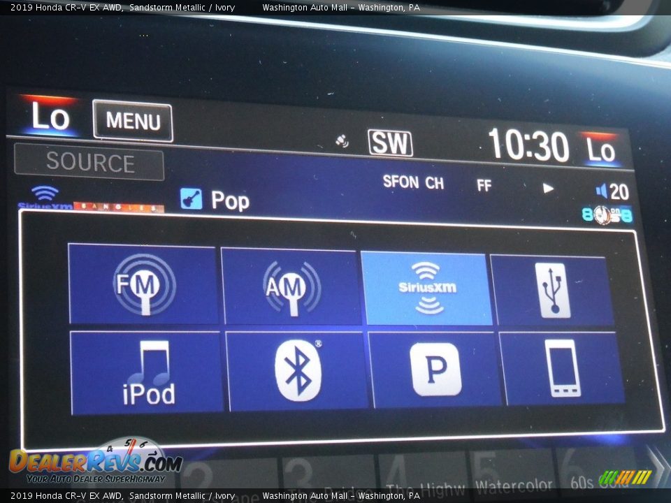 2019 Honda CR-V EX AWD Sandstorm Metallic / Ivory Photo #20