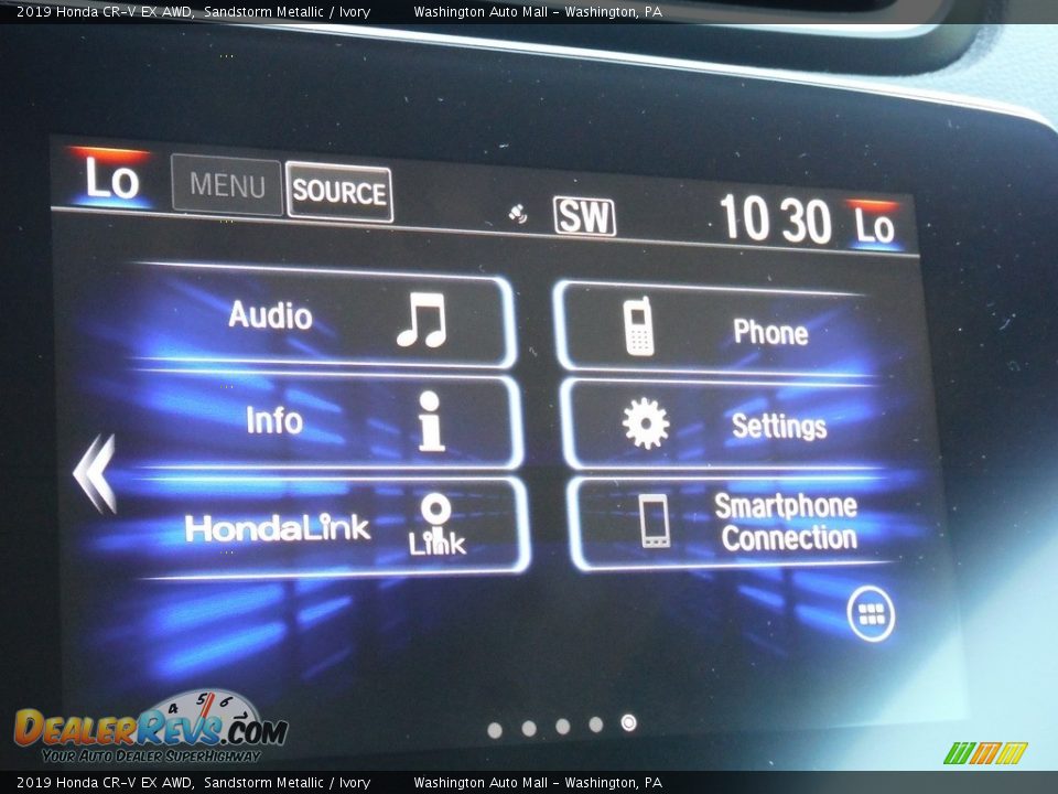 2019 Honda CR-V EX AWD Sandstorm Metallic / Ivory Photo #21