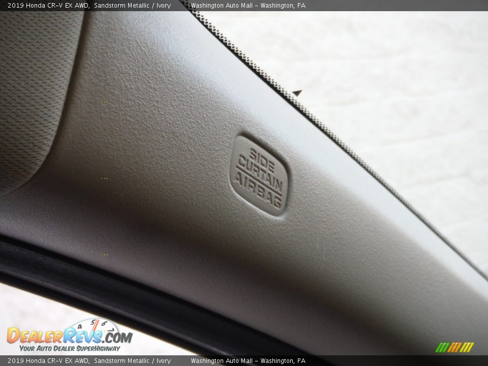 2019 Honda CR-V EX AWD Sandstorm Metallic / Ivory Photo #23