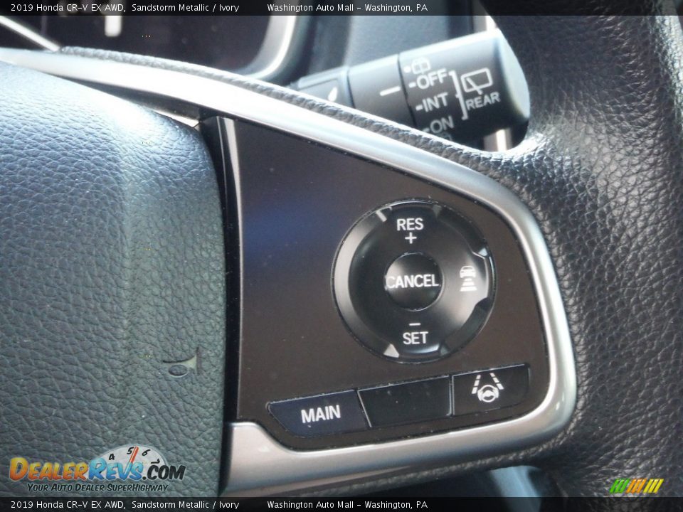 2019 Honda CR-V EX AWD Sandstorm Metallic / Ivory Photo #26