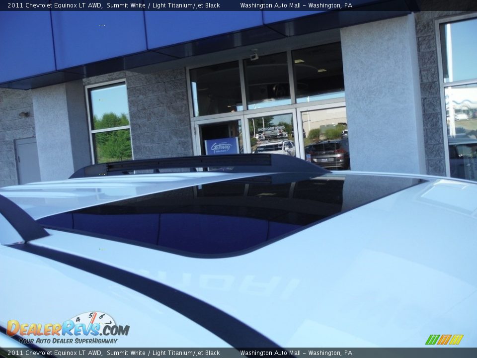 2011 Chevrolet Equinox LT AWD Summit White / Light Titanium/Jet Black Photo #3