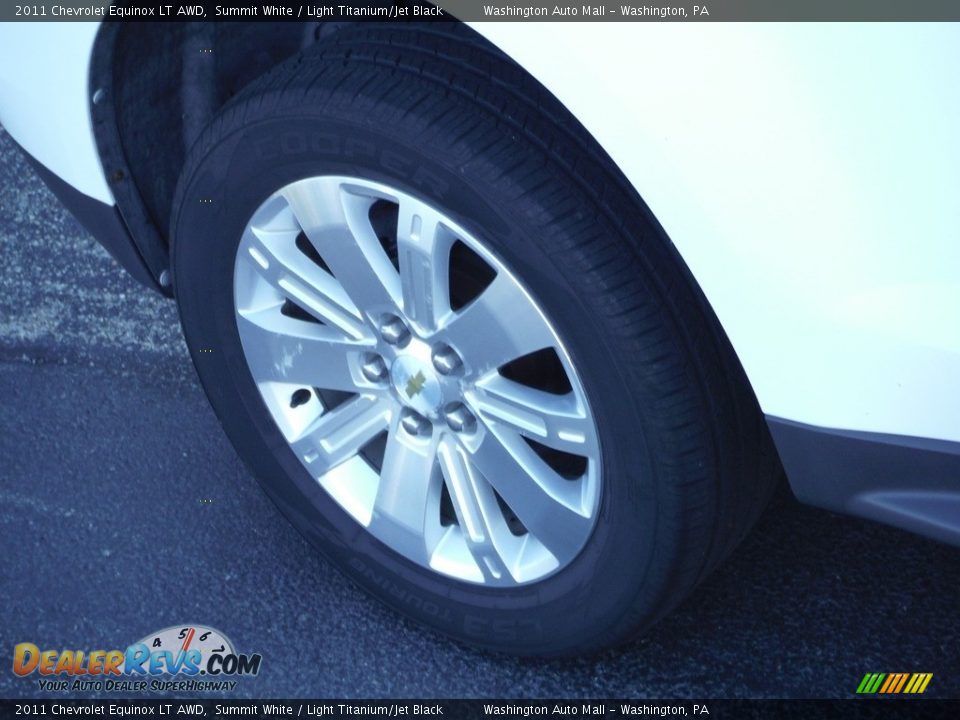 2011 Chevrolet Equinox LT AWD Summit White / Light Titanium/Jet Black Photo #4