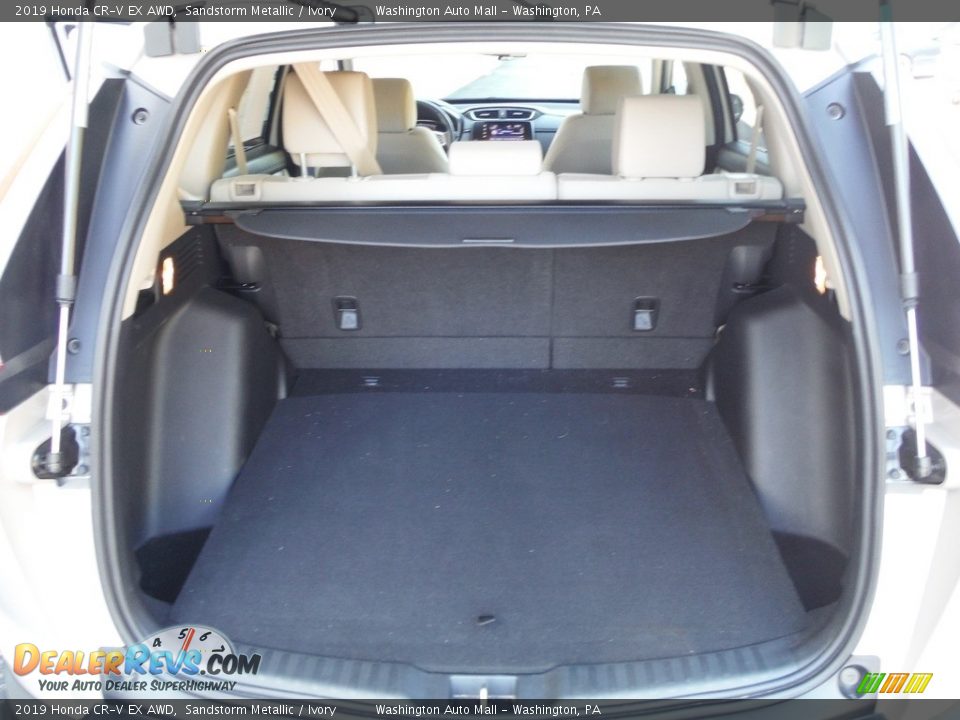 2019 Honda CR-V EX AWD Sandstorm Metallic / Ivory Photo #29