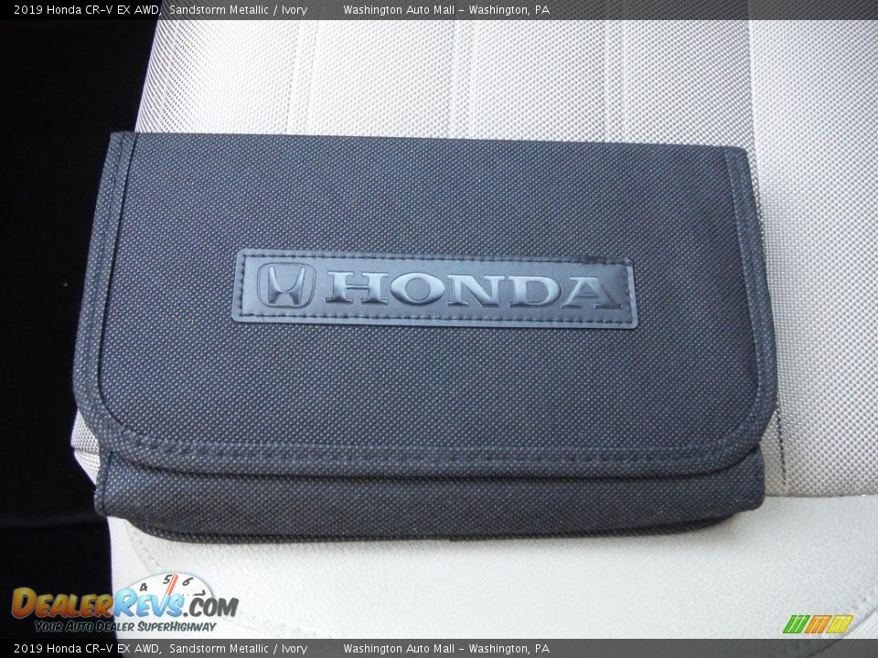 2019 Honda CR-V EX AWD Sandstorm Metallic / Ivory Photo #30