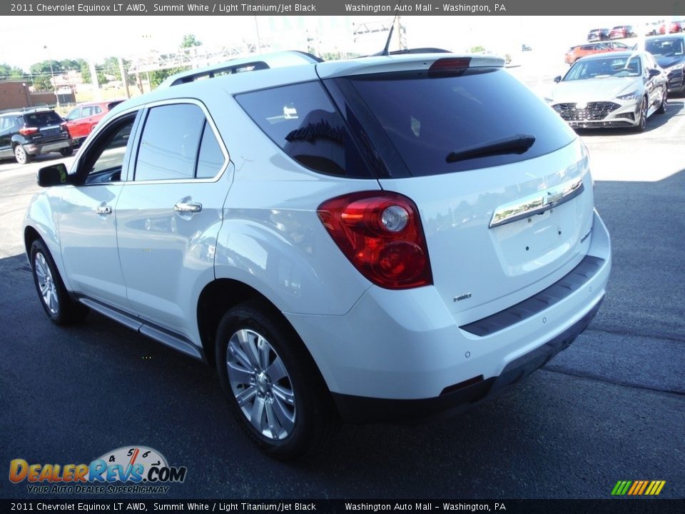 2011 Chevrolet Equinox LT AWD Summit White / Light Titanium/Jet Black Photo #8