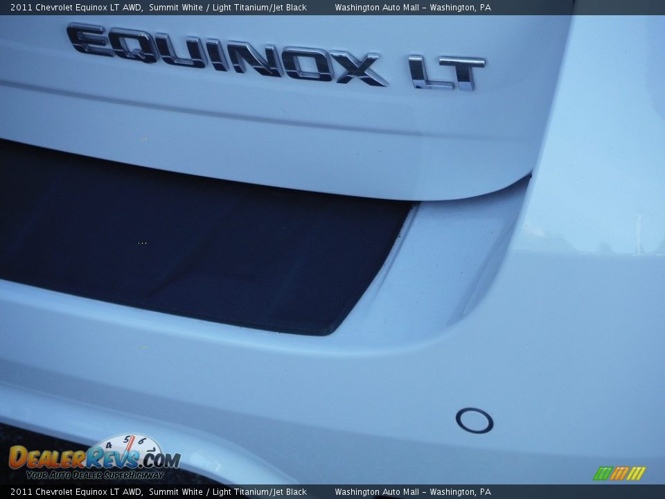2011 Chevrolet Equinox LT AWD Summit White / Light Titanium/Jet Black Photo #12