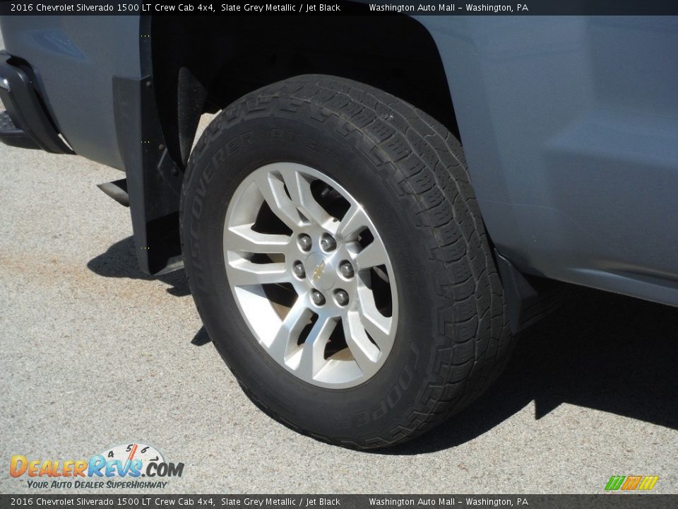 2016 Chevrolet Silverado 1500 LT Crew Cab 4x4 Slate Grey Metallic / Jet Black Photo #3