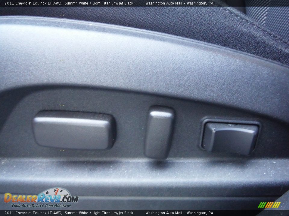 2011 Chevrolet Equinox LT AWD Summit White / Light Titanium/Jet Black Photo #16