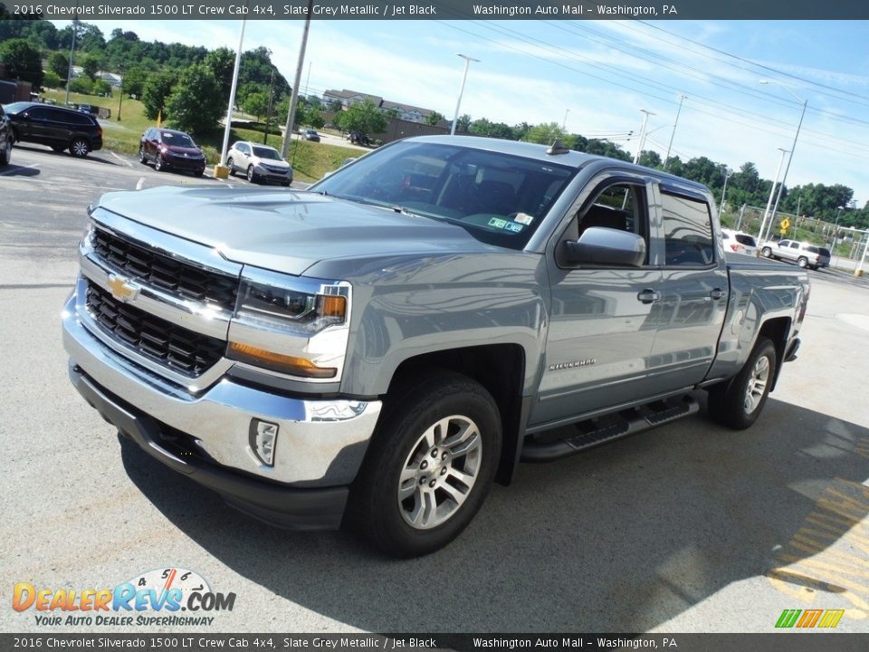 2016 Chevrolet Silverado 1500 LT Crew Cab 4x4 Slate Grey Metallic / Jet Black Photo #8