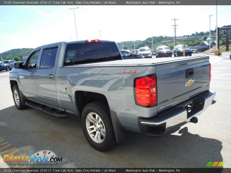 2016 Chevrolet Silverado 1500 LT Crew Cab 4x4 Slate Grey Metallic / Jet Black Photo #11