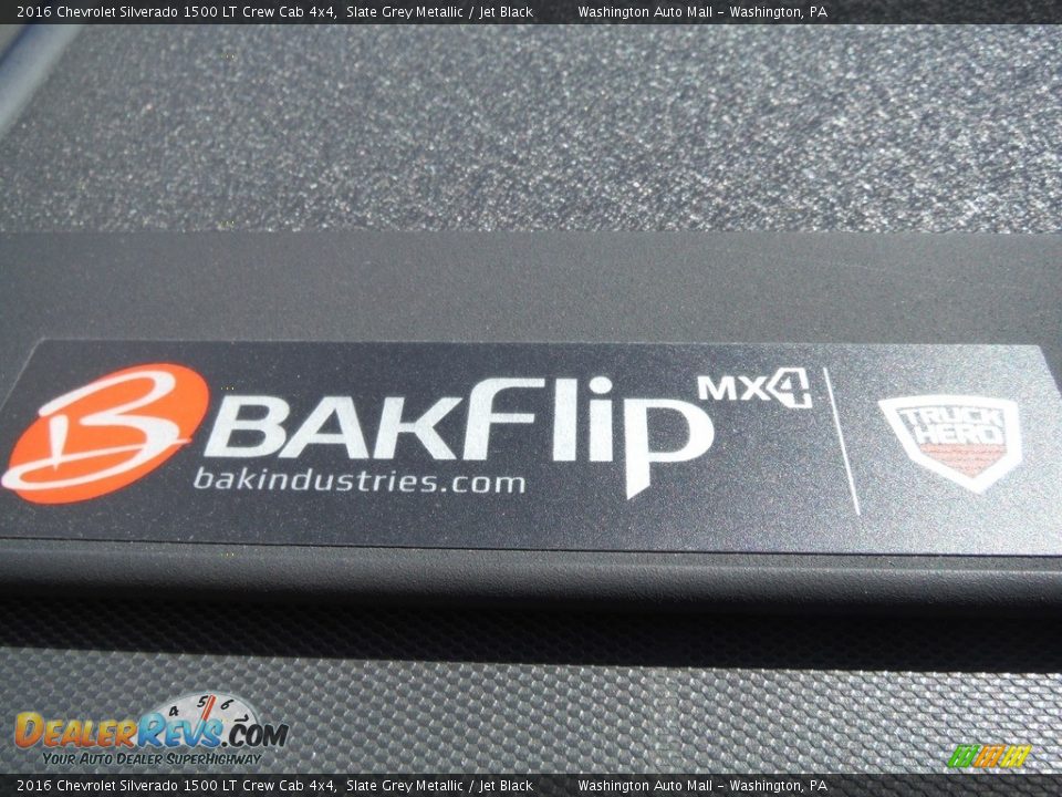 2016 Chevrolet Silverado 1500 LT Crew Cab 4x4 Slate Grey Metallic / Jet Black Photo #12