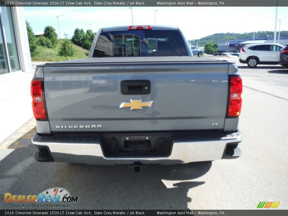 2016 Chevrolet Silverado 1500 LT Crew Cab 4x4 Slate Grey Metallic / Jet Black Photo #13