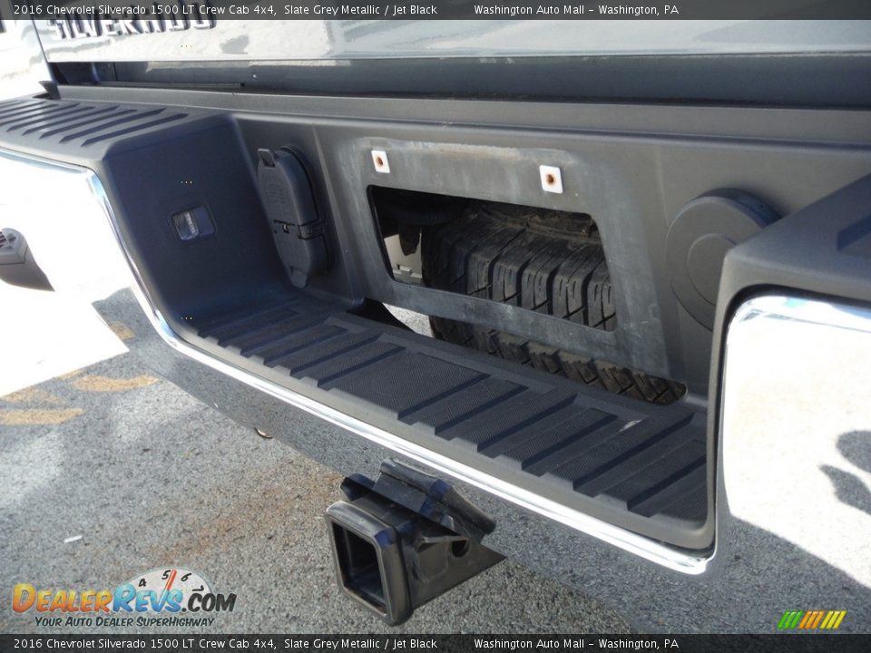 2016 Chevrolet Silverado 1500 LT Crew Cab 4x4 Slate Grey Metallic / Jet Black Photo #14