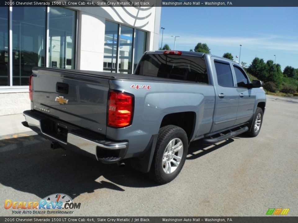 2016 Chevrolet Silverado 1500 LT Crew Cab 4x4 Slate Grey Metallic / Jet Black Photo #16