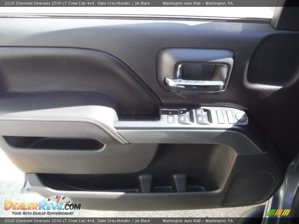 2016 Chevrolet Silverado 1500 LT Crew Cab 4x4 Slate Grey Metallic / Jet Black Photo #20