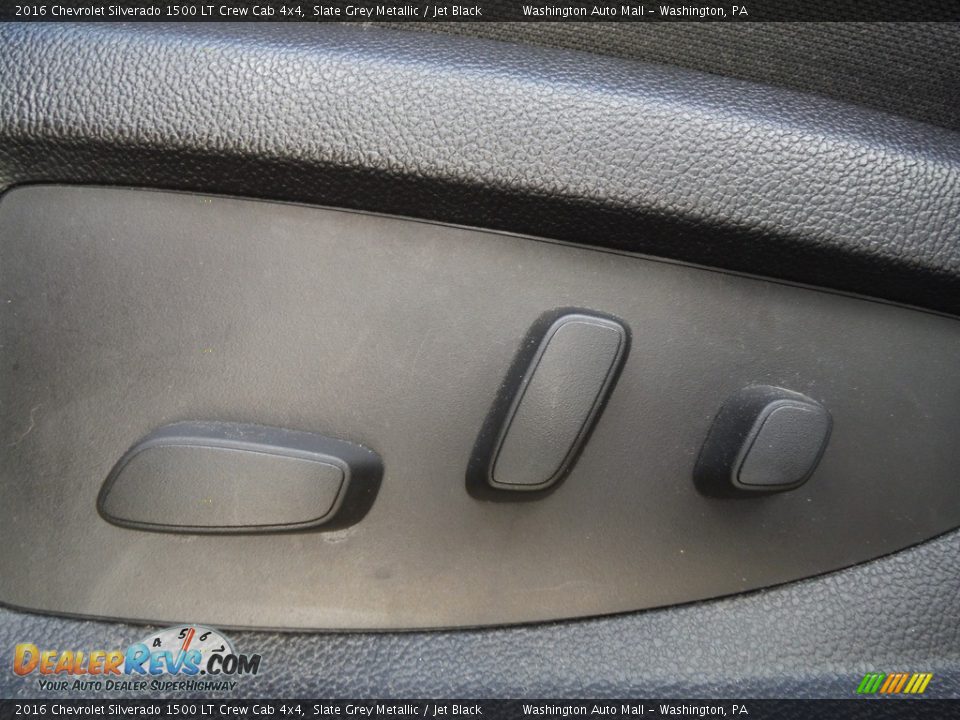 2016 Chevrolet Silverado 1500 LT Crew Cab 4x4 Slate Grey Metallic / Jet Black Photo #22