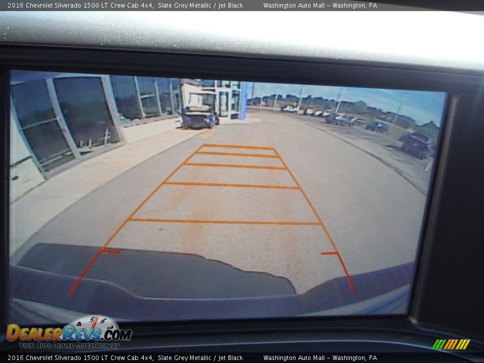 2016 Chevrolet Silverado 1500 LT Crew Cab 4x4 Slate Grey Metallic / Jet Black Photo #24