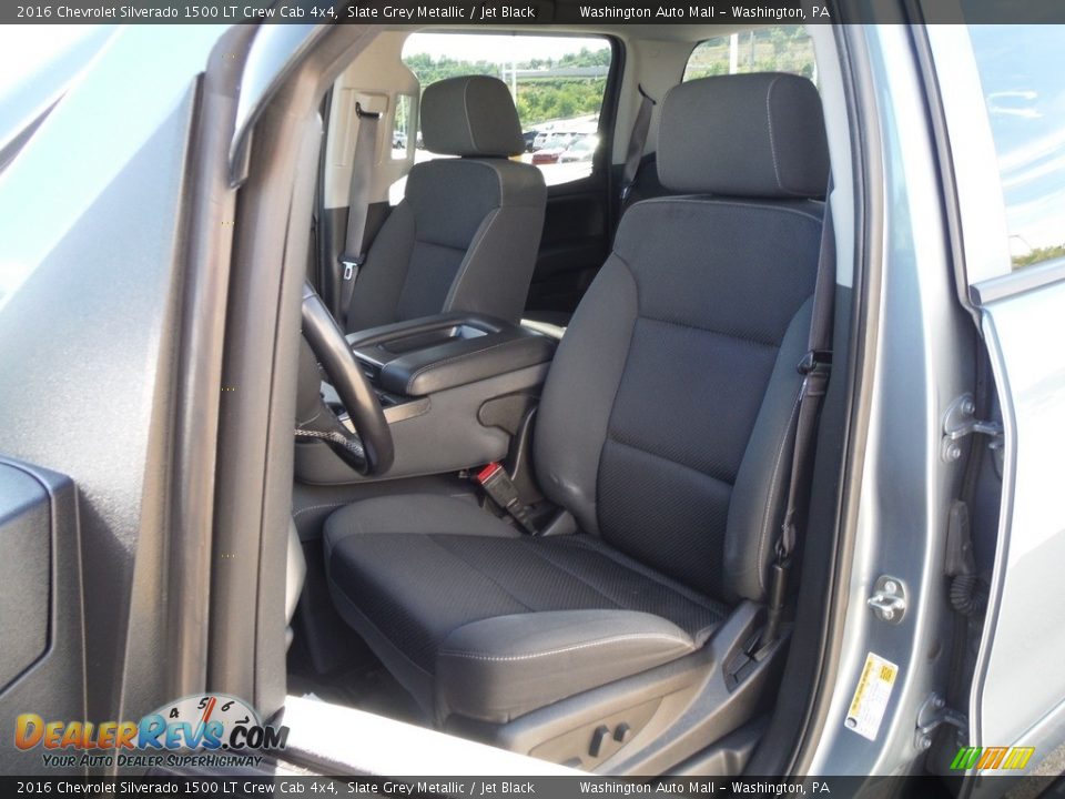 2016 Chevrolet Silverado 1500 LT Crew Cab 4x4 Slate Grey Metallic / Jet Black Photo #29
