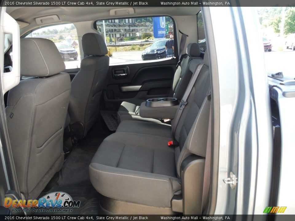 2016 Chevrolet Silverado 1500 LT Crew Cab 4x4 Slate Grey Metallic / Jet Black Photo #31