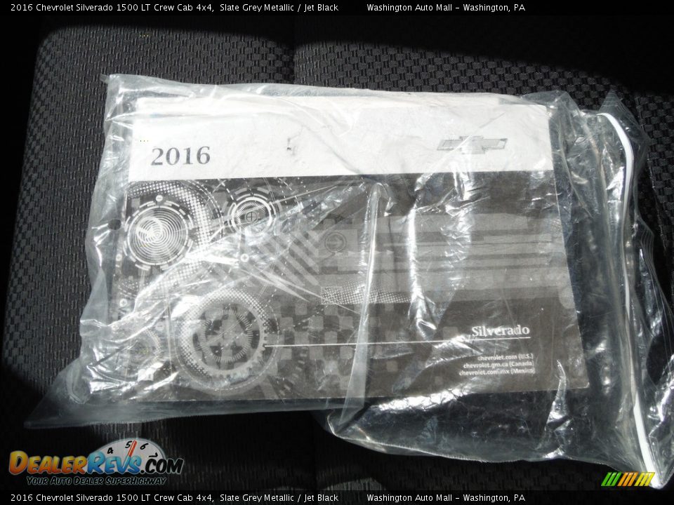 2016 Chevrolet Silverado 1500 LT Crew Cab 4x4 Slate Grey Metallic / Jet Black Photo #32