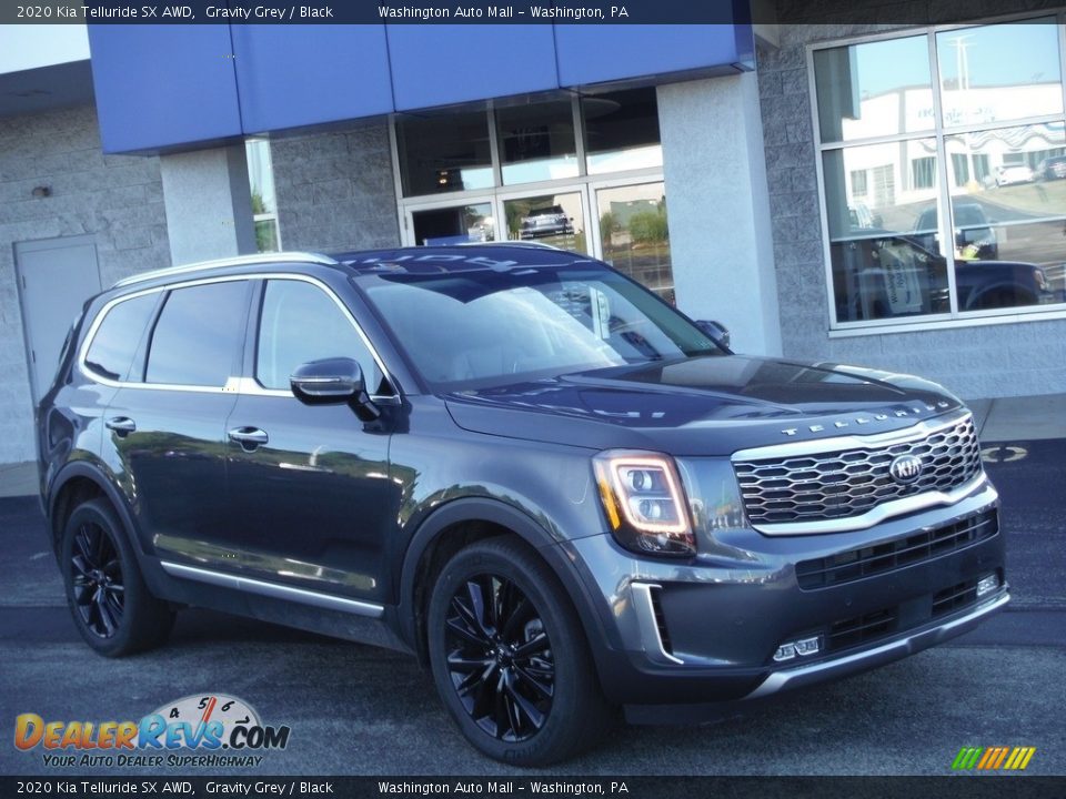 2020 Kia Telluride SX AWD Gravity Grey / Black Photo #1