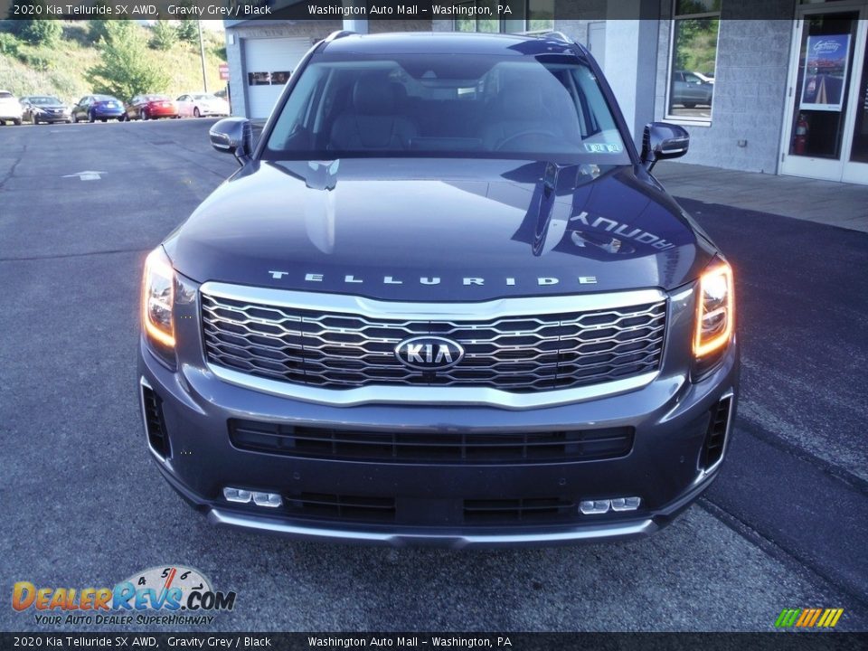 2020 Kia Telluride SX AWD Gravity Grey / Black Photo #4