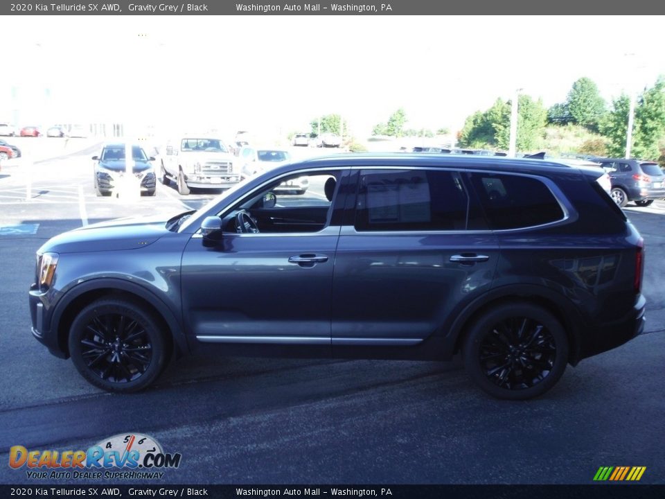 2020 Kia Telluride SX AWD Gravity Grey / Black Photo #6