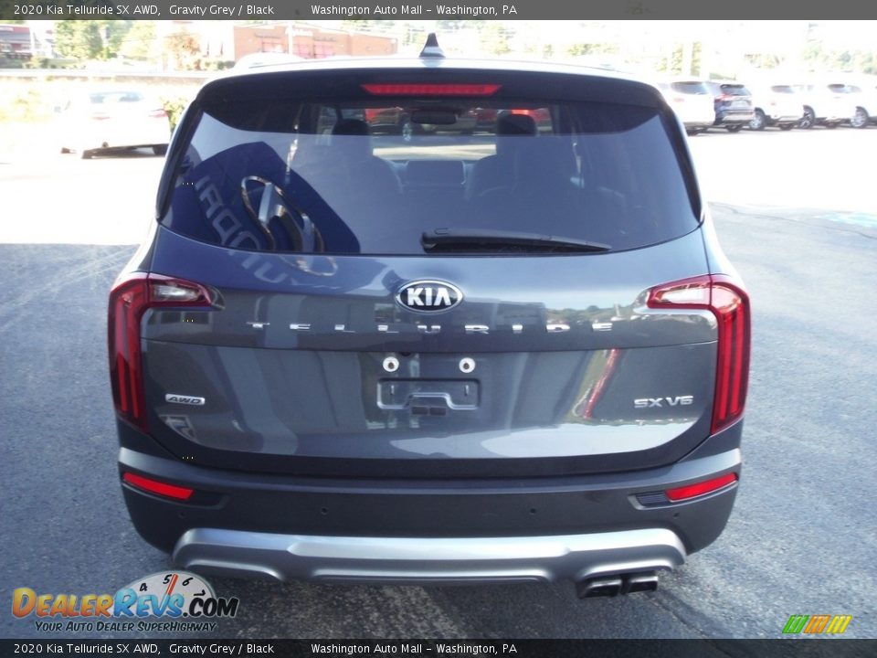 2020 Kia Telluride SX AWD Gravity Grey / Black Photo #9