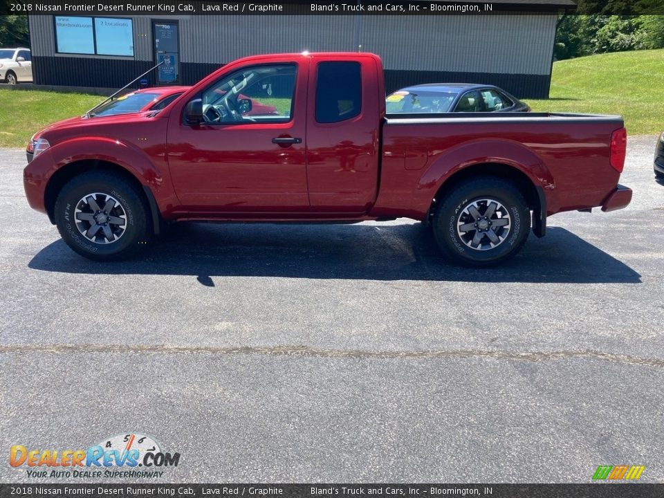 2018 Nissan Frontier Desert Runner King Cab Lava Red / Graphite Photo #1