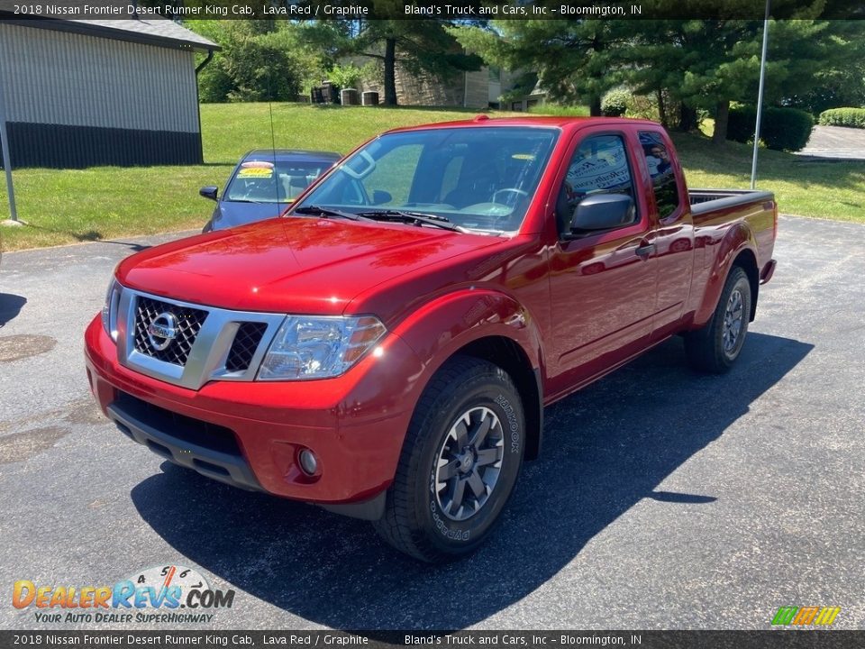 Front 3/4 View of 2018 Nissan Frontier Desert Runner King Cab Photo #2