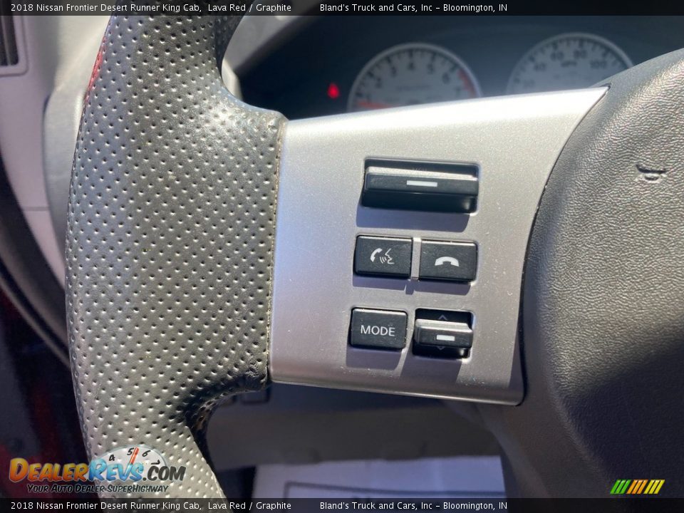 2018 Nissan Frontier Desert Runner King Cab Steering Wheel Photo #14