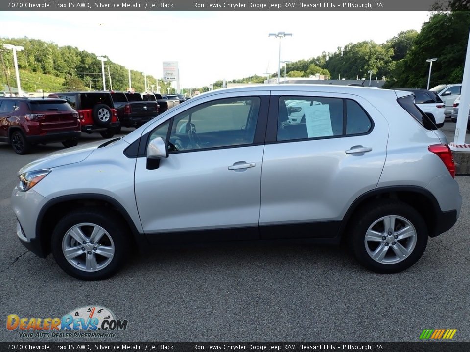 2020 Chevrolet Trax LS AWD Silver Ice Metallic / Jet Black Photo #2