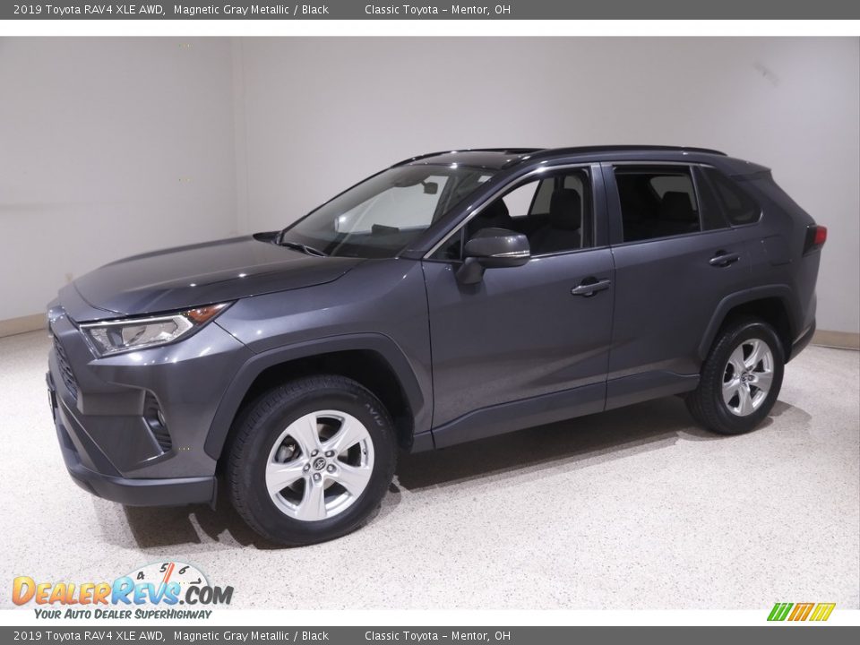 2019 Toyota RAV4 XLE AWD Magnetic Gray Metallic / Black Photo #3