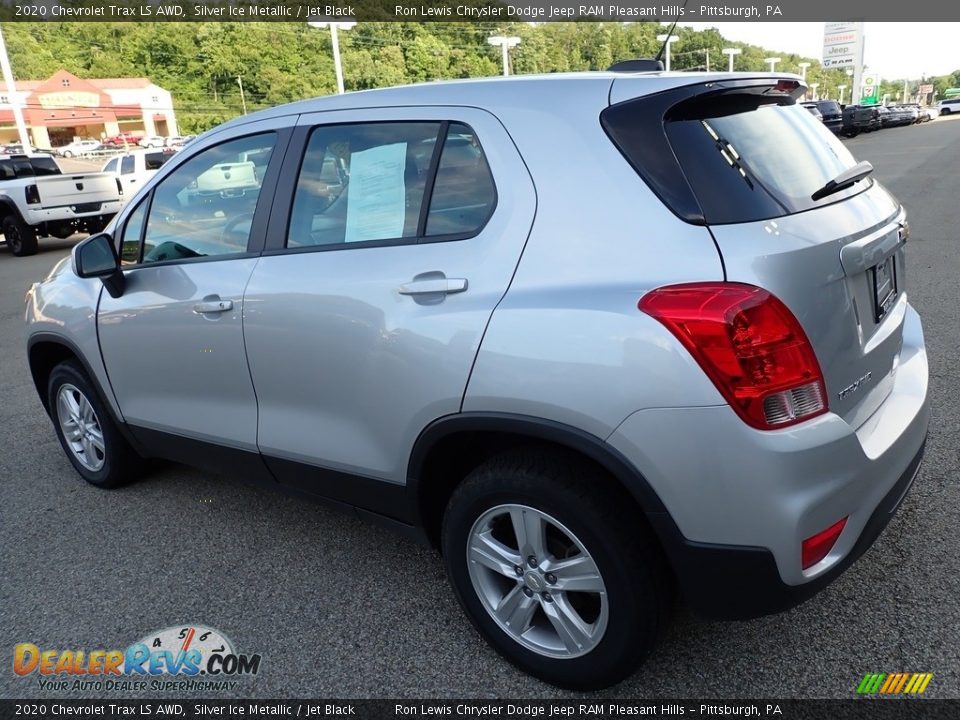 2020 Chevrolet Trax LS AWD Silver Ice Metallic / Jet Black Photo #3