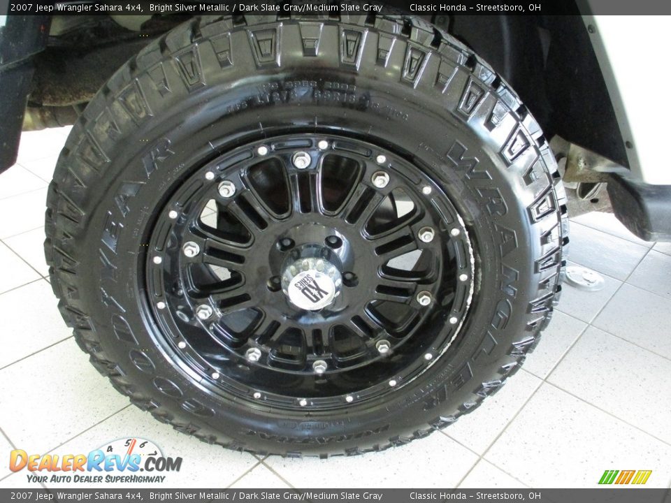 2007 Jeep Wrangler Sahara 4x4 Bright Silver Metallic / Dark Slate Gray/Medium Slate Gray Photo #6