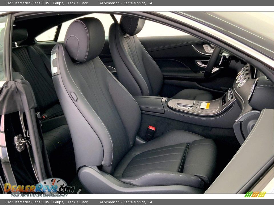 Front Seat of 2022 Mercedes-Benz E 450 Coupe Photo #5