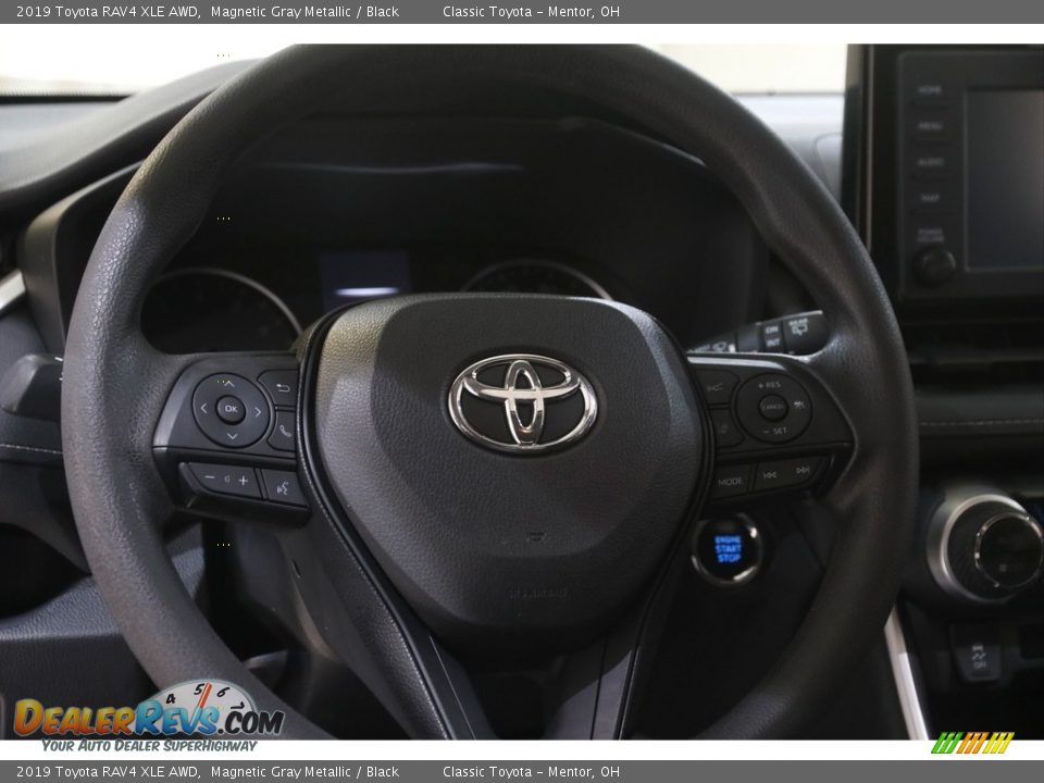 2019 Toyota RAV4 XLE AWD Magnetic Gray Metallic / Black Photo #7