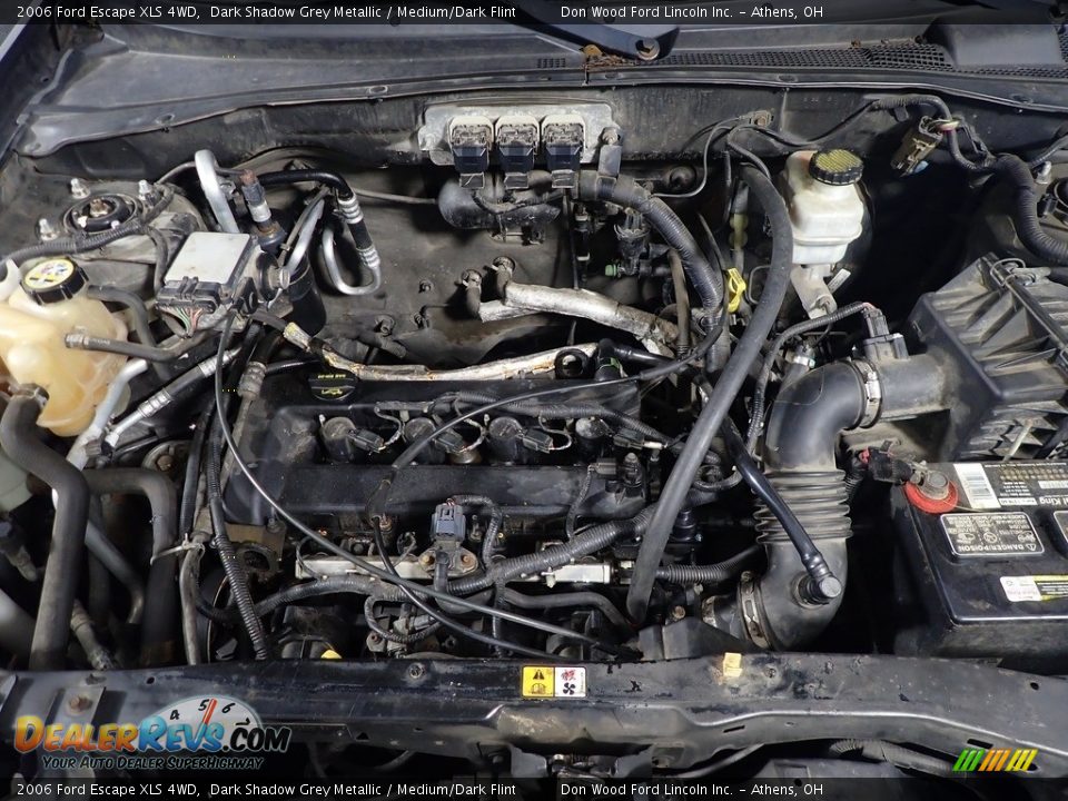 2006 Ford Escape XLS 4WD Dark Shadow Grey Metallic / Medium/Dark Flint Photo #6