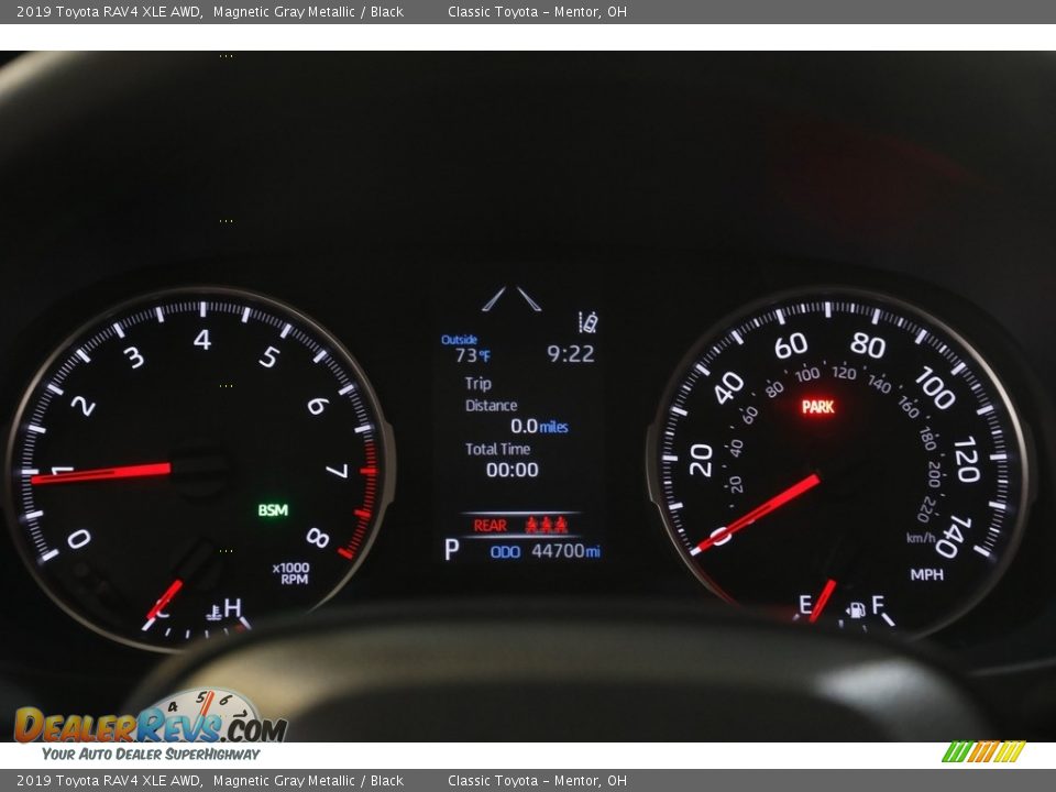 2019 Toyota RAV4 XLE AWD Magnetic Gray Metallic / Black Photo #8