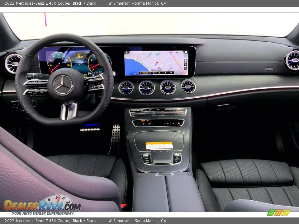 Dashboard of 2022 Mercedes-Benz E 450 Coupe Photo #6