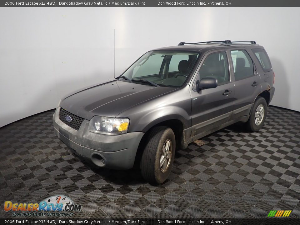 2006 Ford Escape XLS 4WD Dark Shadow Grey Metallic / Medium/Dark Flint Photo #7
