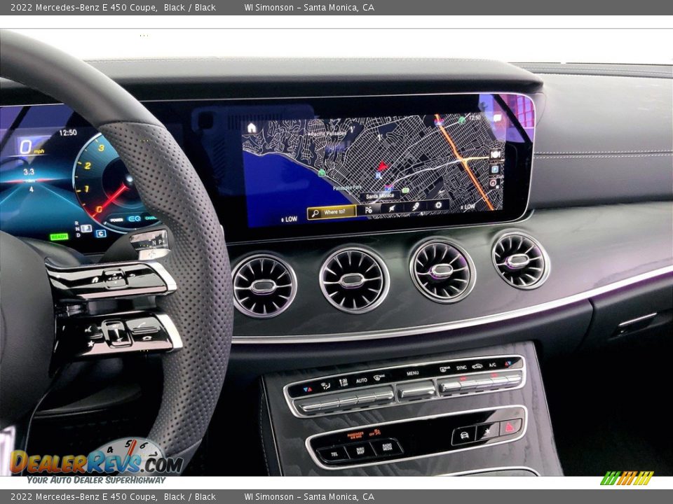 Controls of 2022 Mercedes-Benz E 450 Coupe Photo #7
