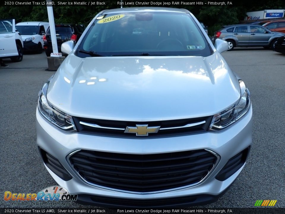 2020 Chevrolet Trax LS AWD Silver Ice Metallic / Jet Black Photo #9