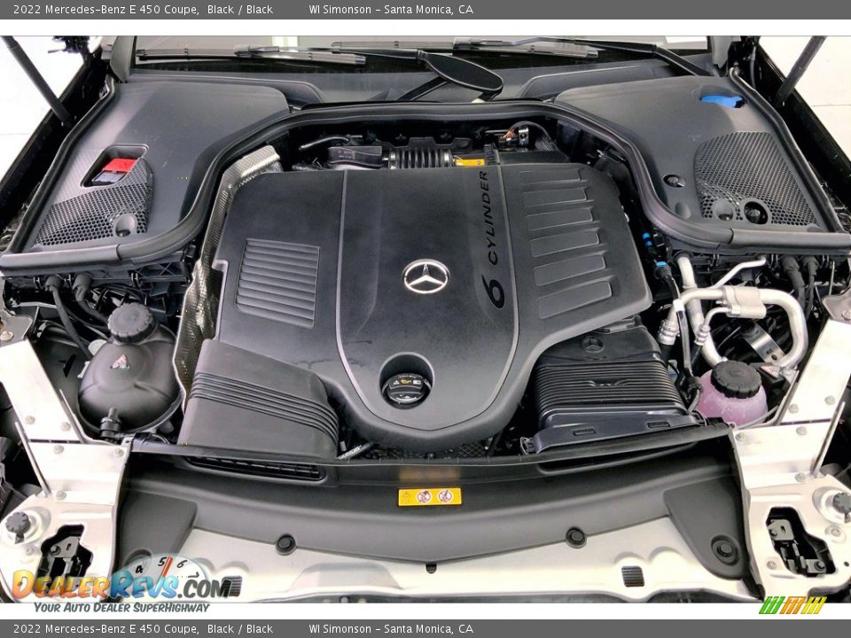 2022 Mercedes-Benz E 450 Coupe 3.0 Liter Turbocharged DOHC 24-Valve VVT Inline 6 Cylinder w/EQ Boost Engine Photo #9