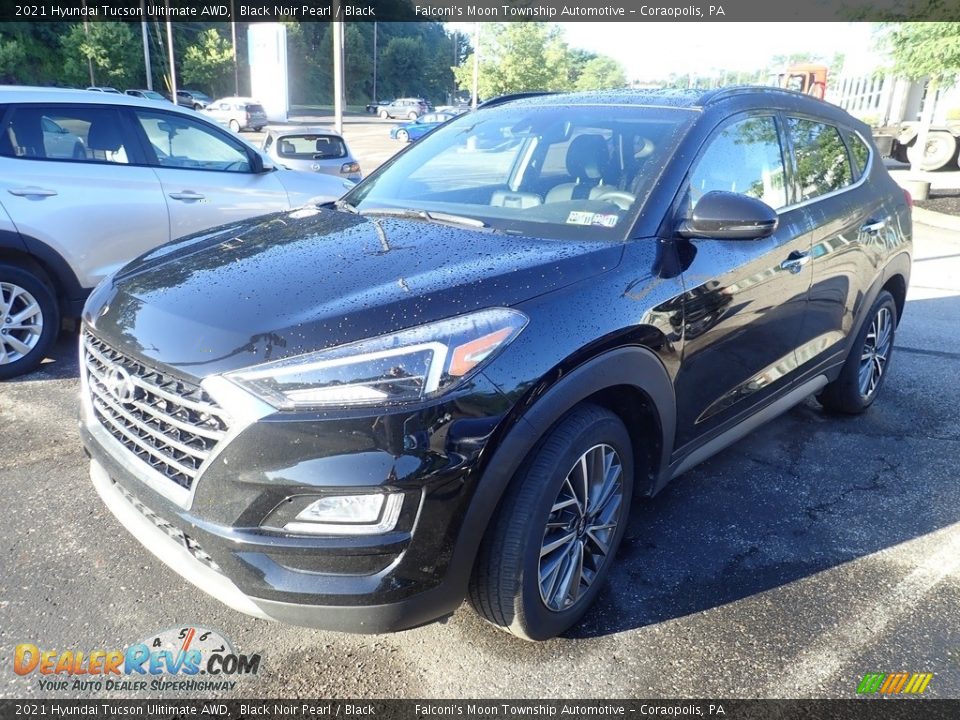 2021 Hyundai Tucson Ulitimate AWD Black Noir Pearl / Black Photo #1