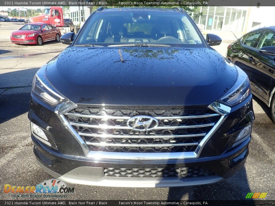 2021 Hyundai Tucson Ulitimate AWD Black Noir Pearl / Black Photo #4