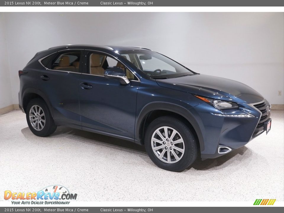 Meteor Blue Mica 2015 Lexus NX 200t Photo #1