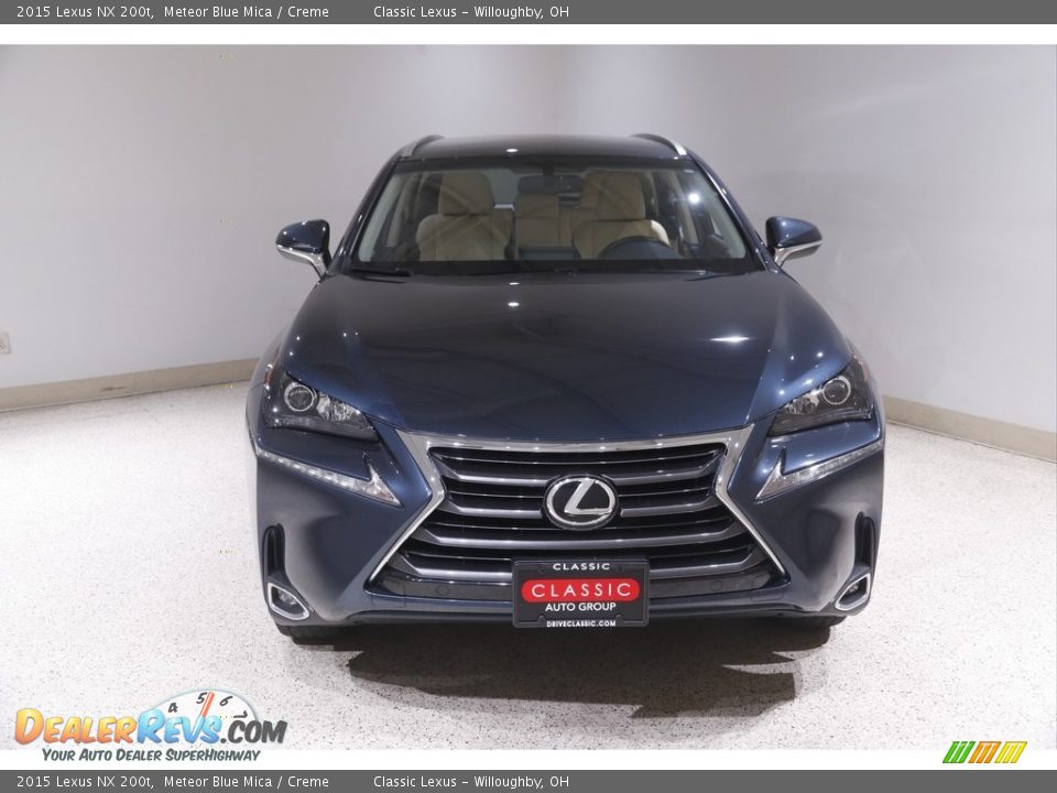 2015 Lexus NX 200t Meteor Blue Mica / Creme Photo #2