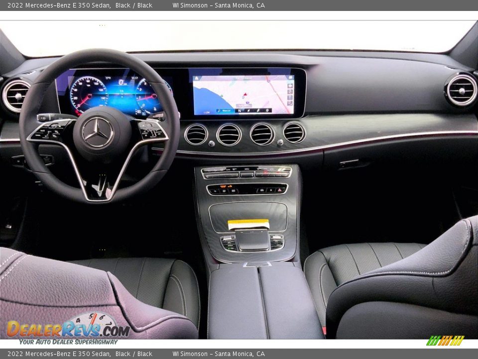 2022 Mercedes-Benz E 350 Sedan Black / Black Photo #6