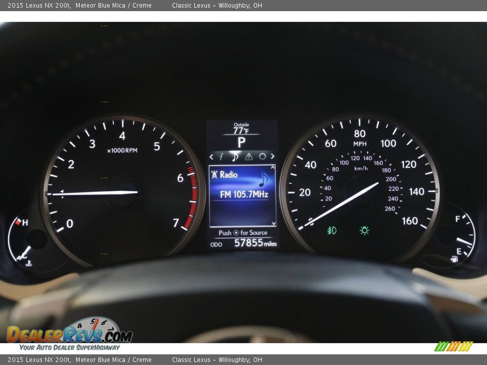 2015 Lexus NX 200t Gauges Photo #8